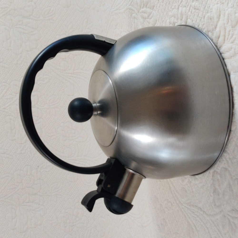 Copco Retro Stainless Steel Whistling Tea Pot